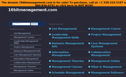 16bitmanagement.com