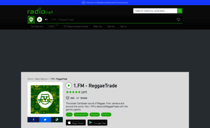 1fmreggaetrade.radio.net