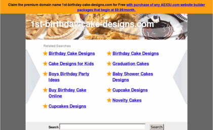 1st-birthday-cake-designs.com