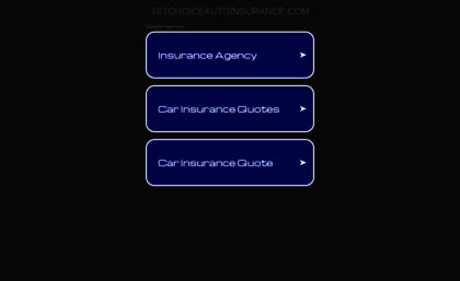 1stchoiceautoinsurance.com