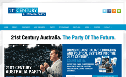 21stcenturyaustraliaparty.com.au