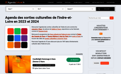 37.agendaculturel.fr