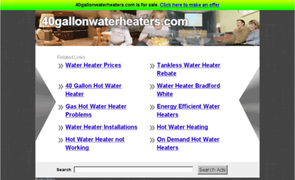 40gallonwaterheaters.com