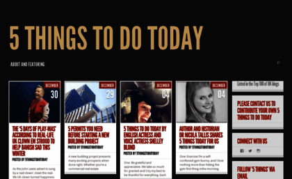 5thingstodotoday.com