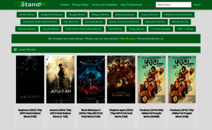 7starhd.parts website. 7StarHD.Com - 7starhd Movies 300MB Dual Audio