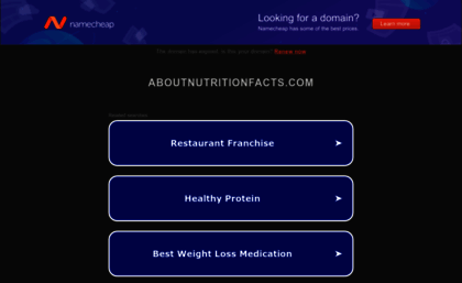 aboutnutritionfacts.com