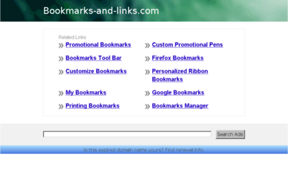 accessories.bookmarks-and-links.com