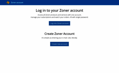account.zoner.com