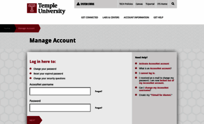 accounts.temple.edu
