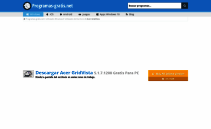 acer-gridvista.programas-gratis.net