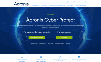 acronis.com.mx
