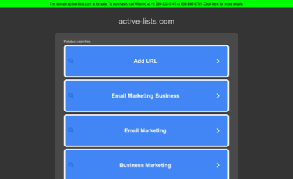 active-lists.com