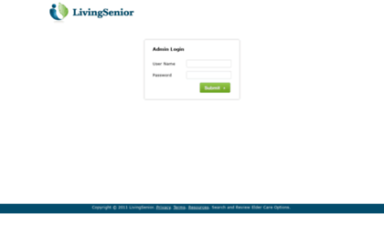 admin.livingsenior.com