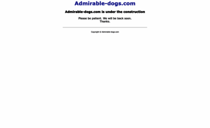 admirable-dogs.com