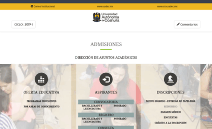 admisiones.uadec.mx