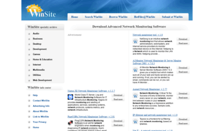advanced-network-monitoring.winsite.com