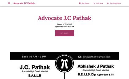 advocatepathak.in