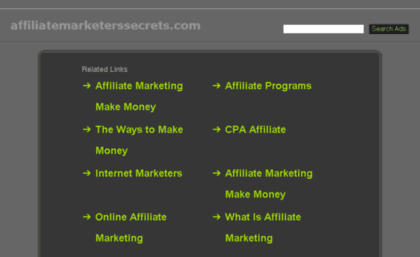 affiliatemarketerssecrets.com