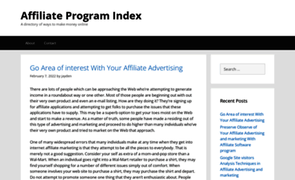 affiliateprogramindex.com