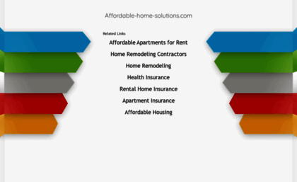 affordable-home-solutions.com