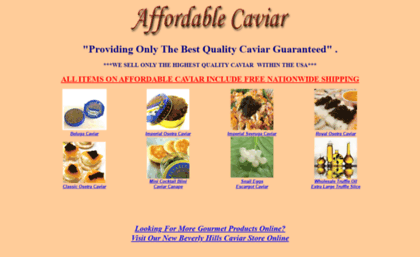 affordablecaviar.com