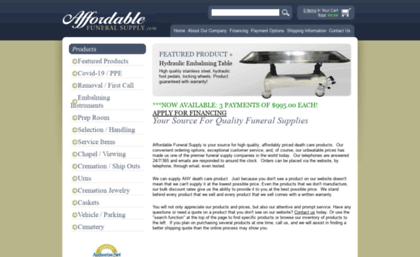 affordablefuneralsupply.com