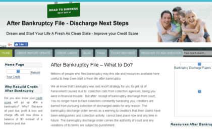 afterbankruptcyfile.com