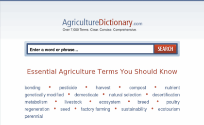 agriculturedictionary.com
