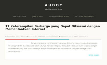ahdoy.blogspot.com
