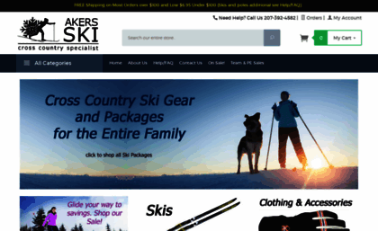 akers-ski.com