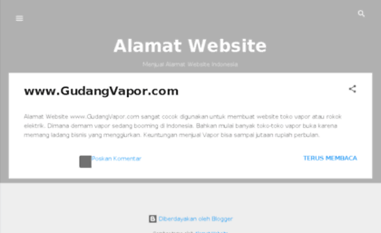 alamatwebsite.com