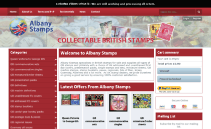 albanystamps.co.uk