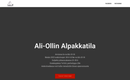 aliollinalpakkatila.fi