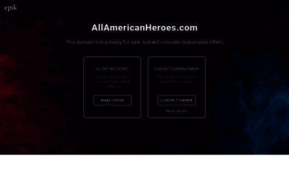 allamericanheroes.com