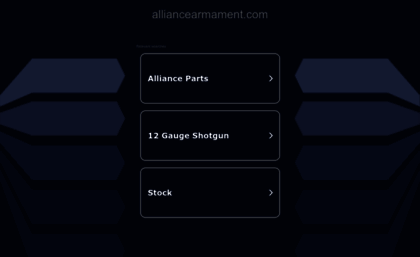 alliancearmament.com