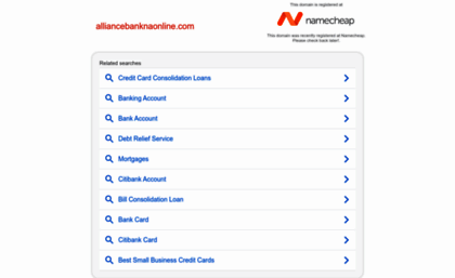 alliancebanknaonline.com
