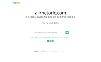 allrhetoric.com