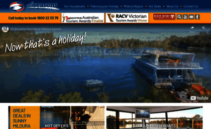 allseasonshouseboats.com.au