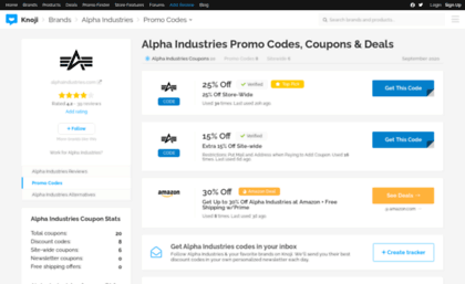 alphaindustries.bluepromocode.com