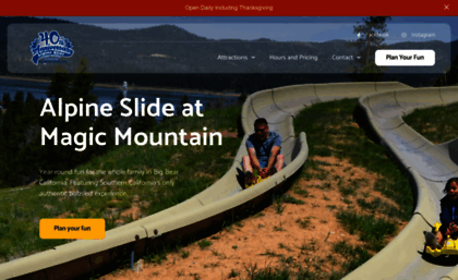 alpineslidebigbear.com