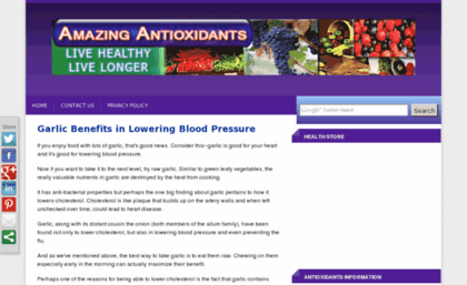 amazingantioxidants.info