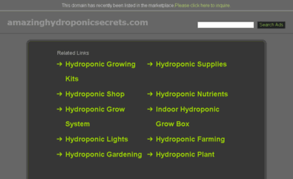 amazinghydroponicsecrets.com