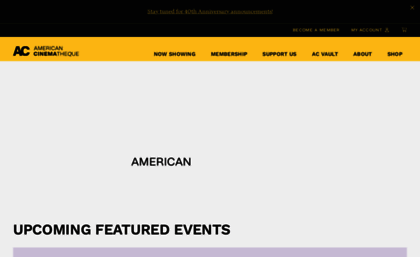 americancinematheque.com