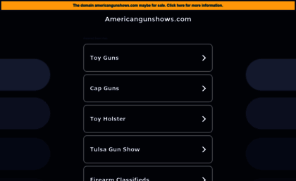 americangunshows.com