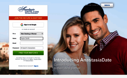 Dating chat anastasia AnastasiaDate offers