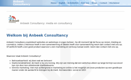 anbeekconsultancy.nl