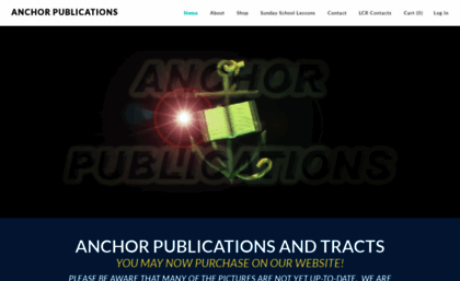 anchorbooksandtracts.com