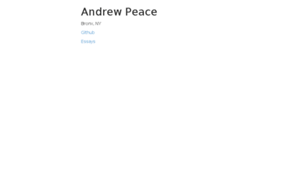 andrewpeace.com