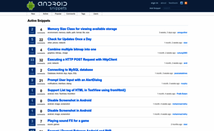 androidsnippets.com