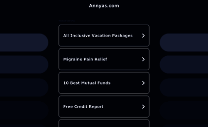 annyas.com